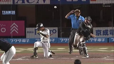 盗塁刺せないと言われていたロッテ寺地、盗塁阻止率最下位脱出