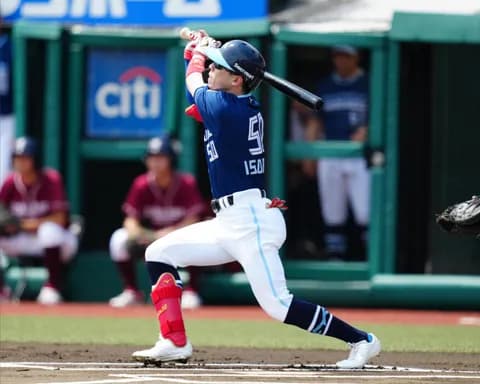 【日本ハム】「塁に出ることだけを考えて」五十幡亮汰、自身初の初球先頭打者本塁打で先制