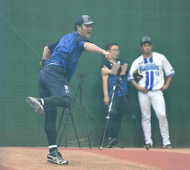 DeNA藤浪、NPB球に「変化球が全然曲がらない。でも無理に曲げようとするとおかしくなるし…」