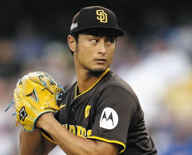 【悲報】パドレス ダルビッシュ有、防御率6.08の3試合連続で途中降板&負け投手