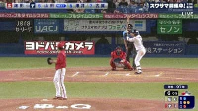 【巨人対阪神18回戦】ヤクルト・山田哲人、球団記録タイの通算304号！恩師池山２軍監督に並ぶ５号アーチ！！！！！！！！！！！！