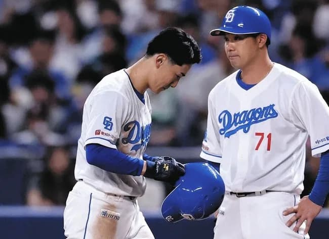 中日井上監督、尾田剛樹（守備固めでエラー、代走で牽制死）２軍降格理由を『４文字』で説明