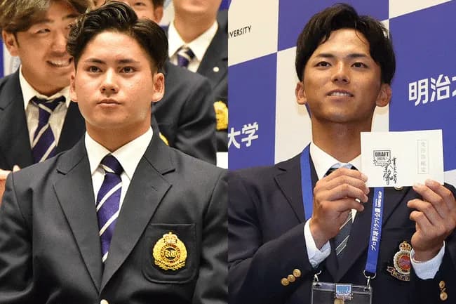 期待のルーキー、ドラゴンズ金丸とイーグルス宗山のプロ野球前半戦成績