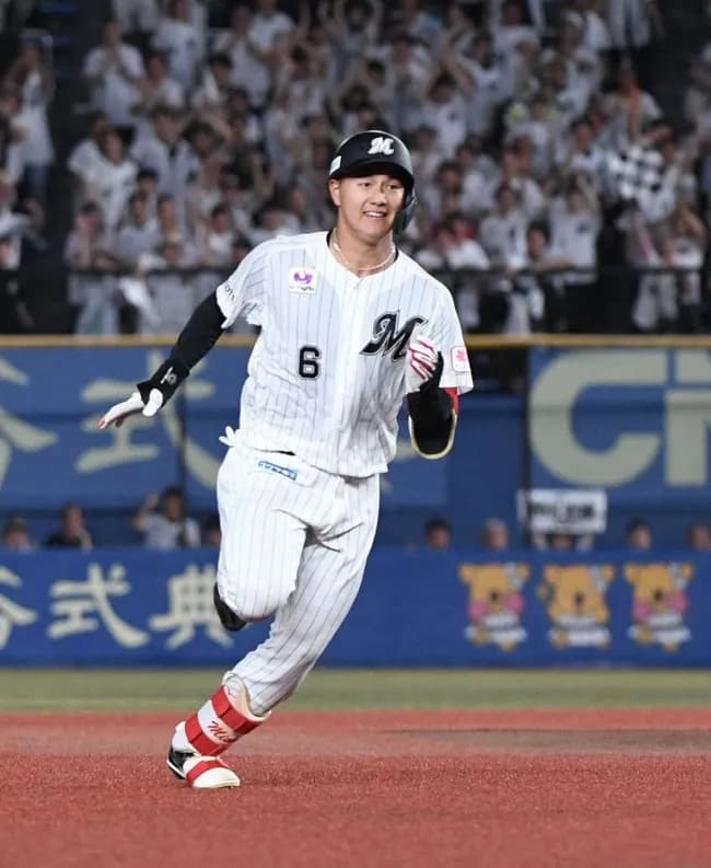 ロッテドラ1西川史礁　打率.262 本塁打0 出塁率.282