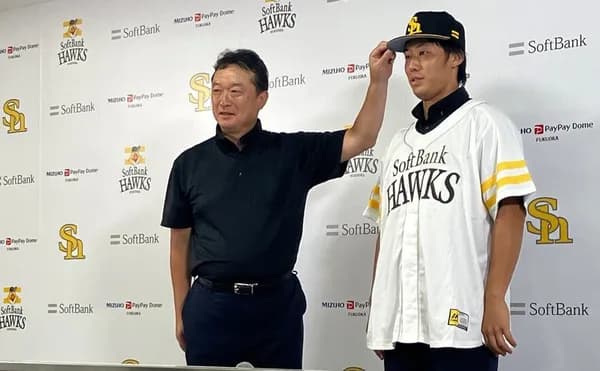 育成左腕・宮崎颯が支配下登録　背番号「85」　お米を研いでいる時に