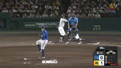 【阪神対DeNA15回戦】阪神・佐藤輝明、DeNA・ケイから第26号ソロホームラン！！！！！！！！！！！！！！！！！！！！！