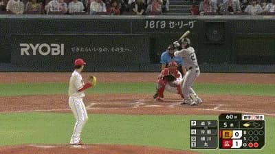 【広島対巨人15回戦】巨人、5回表2アウト三塁から岸田のタイムリーで同点に追いつく！！！！！！！！！！！