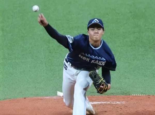 【朗報】日ハムドラ1柴田獅子、最高のデビューを飾ってしまう