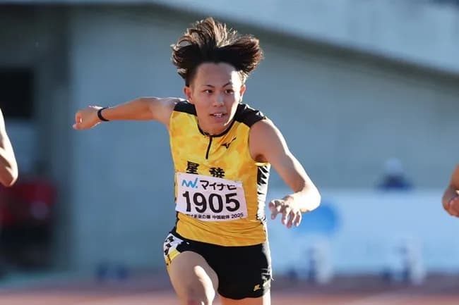 【朗報】高校2年生、100mで10秒00