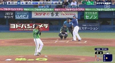 【ヤクルト対中日16回戦】中日・細川成也、ヤクルト・奥川から第７号同点ソロホームラン！！！！！！！！！！！！！！！