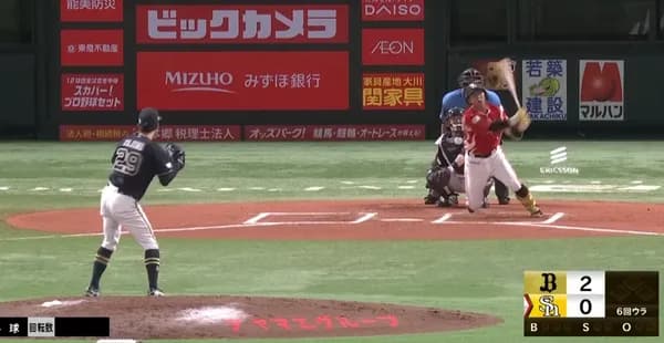 佐藤直樹、3三振1ホームランのロマン砲