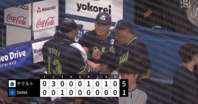 【朗報】ヤクルトスワローズさん、強い　3年ぶりの7連勝