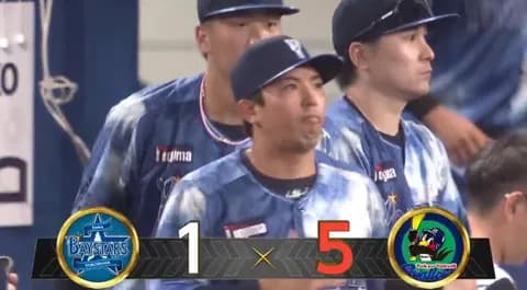 【試合結果】[2025/7/29] DeNAベイスターズ１－５ヤクルトスワローズ　先発・東克樹が30イニングぶりに失点　村上に復帰弾許す…６回４失点