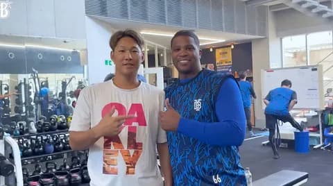 DeNA　ビシエドのチーム合流動画を公開　京田との再会シーンも！