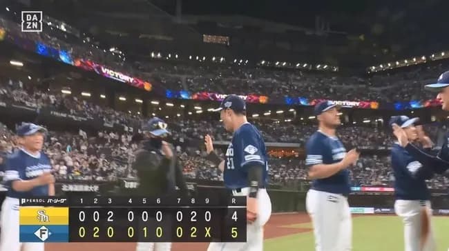 【日本ハム対ソフトバンク15回戦】日本ハムが５－４でソフトバンクに勝利し１日で首位返り咲き！清宮幸太郎が決勝2点三塁打！ソフトバンクは１日で首位陥落