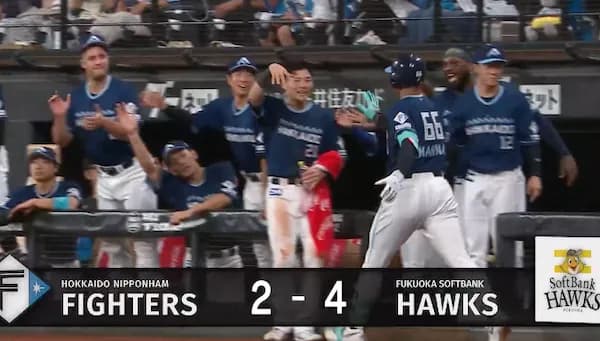 【速報】日ハム万波、反撃の第17号2ランHRｷﾀ━━━━(ﾟ∀ﾟ)━━━━!!