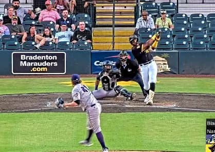 4月に亡くなったトニー・ブランコ氏の息子、シングルA初アーチが超特大ホームラン！　打ち方がお父さんにそっくりと話題に