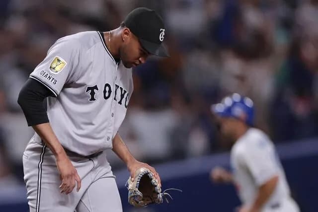 巨人ライデル　防1.41（対中日 防5.19　その他 防0.31）