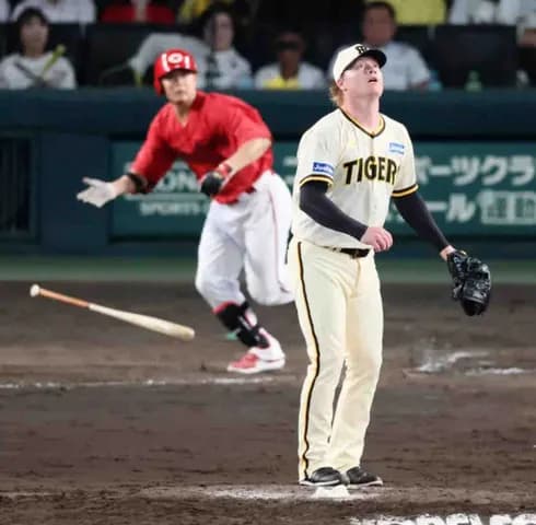 【阪神】ネルソンが「９番投手」にまさかの走者一掃打浴びる　１点差から再び３点ビハインドに