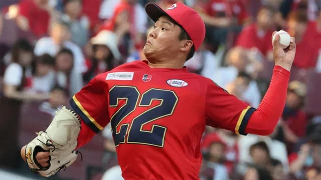 カープ小園が中日齋藤から逆転2点タイムリー2塁打！高太一に勝ち投手の権利発生