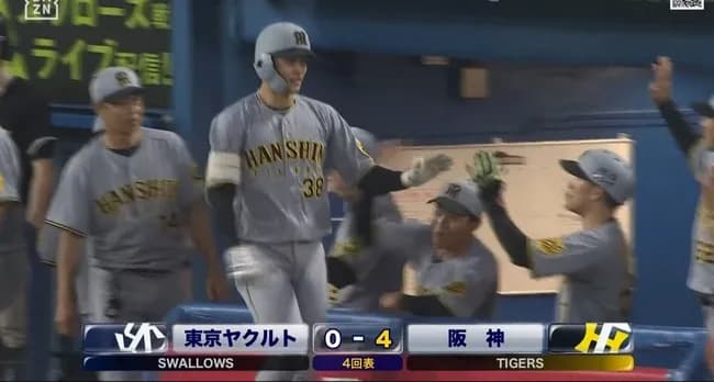 阪神、今日4本目のホームラン！小幡2打席連続弾ｗｗｗｗｗｗｗｗｗ