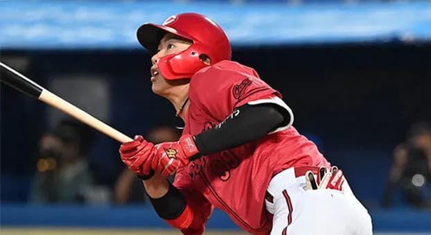 カープ二俣、Deバウアーから3号勝ち越し2ランホームラン！モンテロ4号同点弾から一挙逆転！！