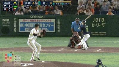 【巨人対ヤクルト14回戦】ヤクルト、３回表１アウト二塁から内山壮真のタイムリーでリードを２点に広げる！！！！！！！！