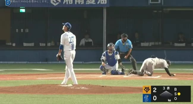 【悲報】藤浪さん、本日二発目　3回途中3四球2死球1暴投の大暴れ