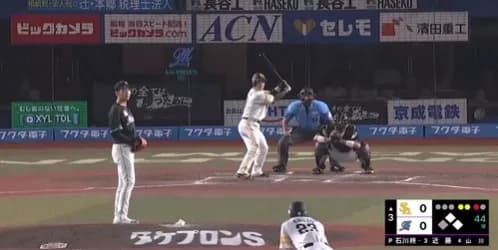 近藤健介、今日も絶好調　タイムリーツーベースで先制！！