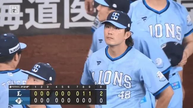 【日本ハム対西武17回戦】西武が２－０で日本ハムに勝利し連敗３でストップ！今井達也が７回無失点11奪三振で７勝目！デービスＶ打！日本ハムは連勝４で止まる