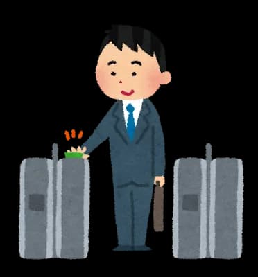 通勤まんさんて、改札を出るとすぐに立ち止まるでしょ？