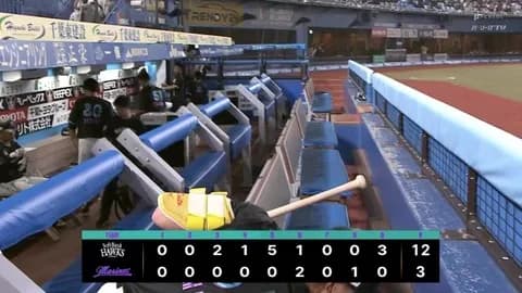 パ・リーグ順位表(8月6日)ロッテ惨敗で3連勝ならず、ハム4連勝で首位SBにくらいつく