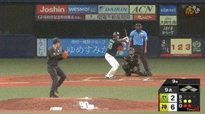 【阪神対ヤクルト18回戦】阪神　終盤の集中打で連敗ストップ！優勝マジック「３０」木浪が代打で決勝押し出し四球→近本がダメ押し三塁打！石井がセ・リーグタイの３８戦連続無失点！