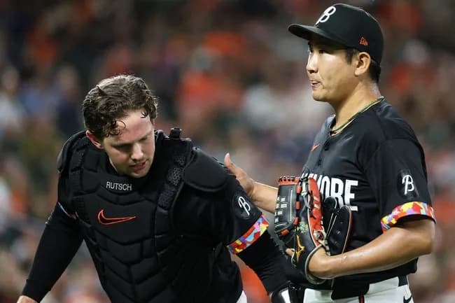 オリオールズ菅野、10戦ぶりHQSでチーム最多9勝目！7回5安打1失点と好投