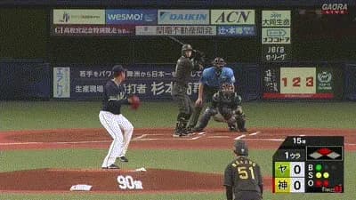 【阪神対ヤクルト19回戦】阪神、初回に佐藤輝明のタイムリーツーベースで１点先制！！！！！！！！