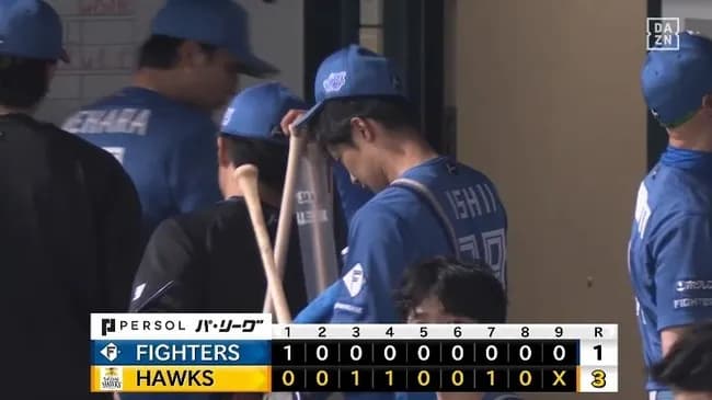 【日本ハム】逆転負け 痛恨の3タテ喰らい4ゲーム差...敵地で6連敗 万波が初回に先制弾も孫が踏ん張れず 上原が牧原大に痛打 好機に1本出ず