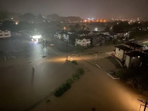 【画像】熊本県の大雨、ガチでやばい・・・・・・・・・・・・・・・