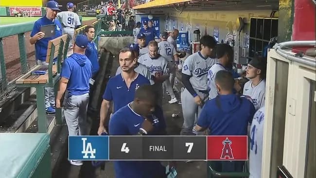 ドジャース、惜敗でパドレスとの差が「１」に　大谷翔平が３戦連発４２号＆古巣本拠地１００号も…山本は５回途中で自己最悪６失点ＫＯ