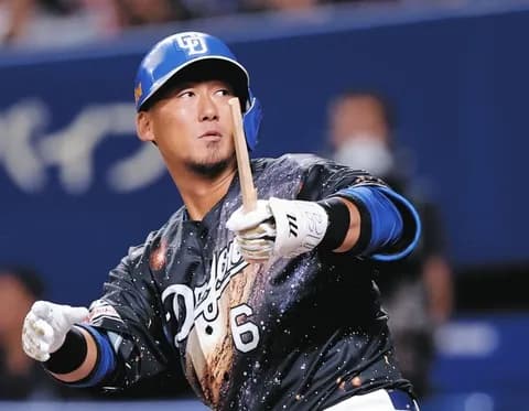 中日中田翔(36)、今オフに2年契約を終える