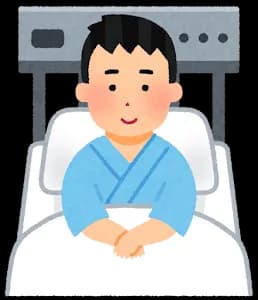 身体のカリウム不足して入院