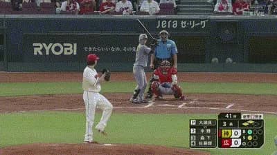 【広島対阪神20回戦】阪神、３回表に中野の犠牲フライで先制！！！！！！！！