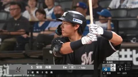 吉井監督「安田はやっぱりチーム引っ張っていく選手」