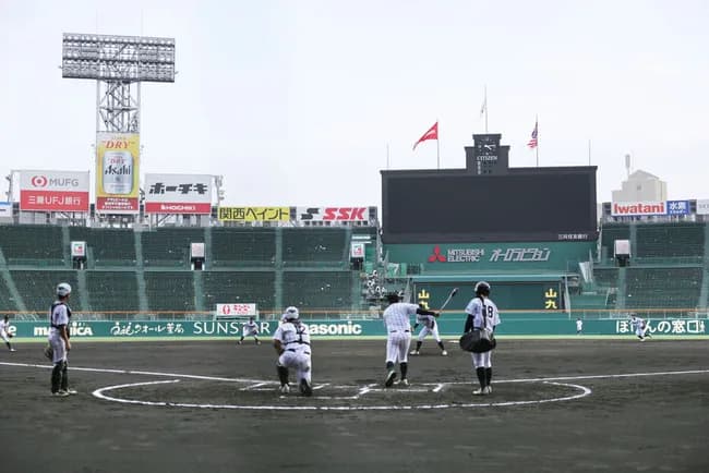 【高校野球】広陵辞退で不戦勝の津田学園、異例の甲子園練習敢行！　無人の甲子園で校歌大熱唱