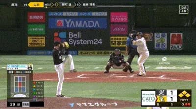 【ソフトバンク対ロッテ18回戦】ソフトバンク・山川、第１８号勝ち越し満塁ホームラン！！！！！！！！！！！！！！！！！！！