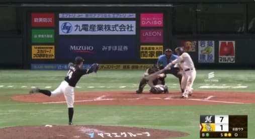 野村勇の第11号ソロホームラン！！キャリアハイ！！