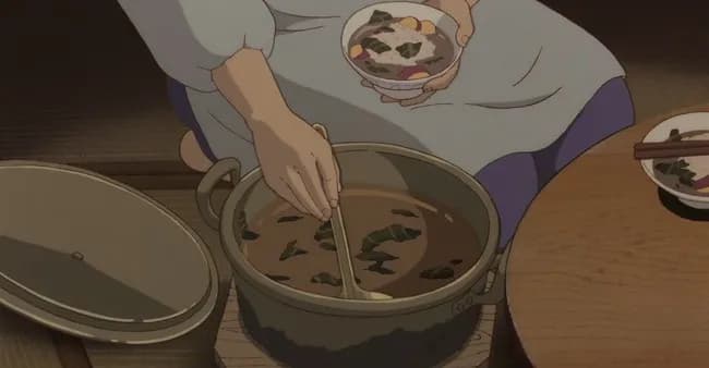 よく見たら西宮のババア、最初から清太と節子に具なしの雑炊渡してるやん