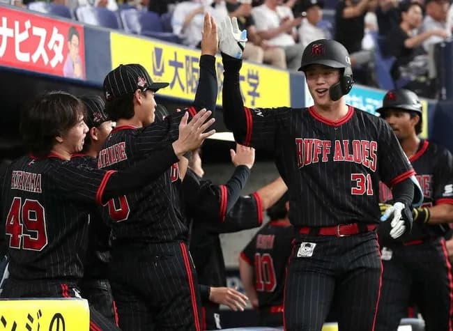オリックスが今季9度目のサヨナラ勝ち！広岡がサヨナラ本塁打　3本塁打で0―6からの大逆転劇