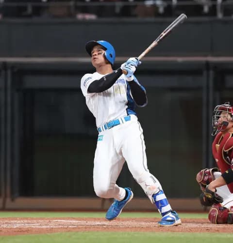 【日本ハム】万波中正が先制の２点適時二塁打「八木コーチとのミーティングの通りに」