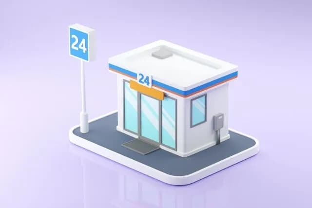 24時間営業だと嬉しい店