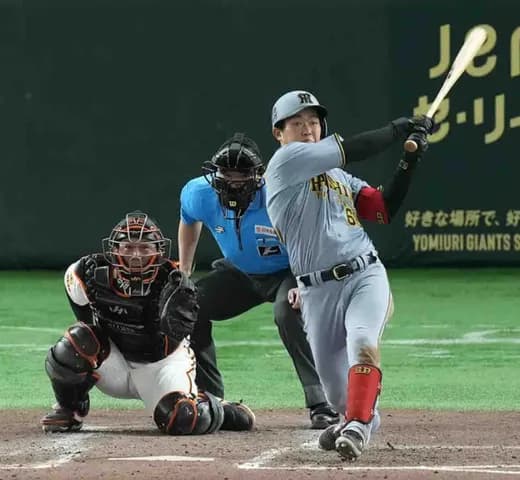 【阪神】「捕手」登録の中川勇斗が初の３安打　通算４安打の小さな強打者が一気に爆発